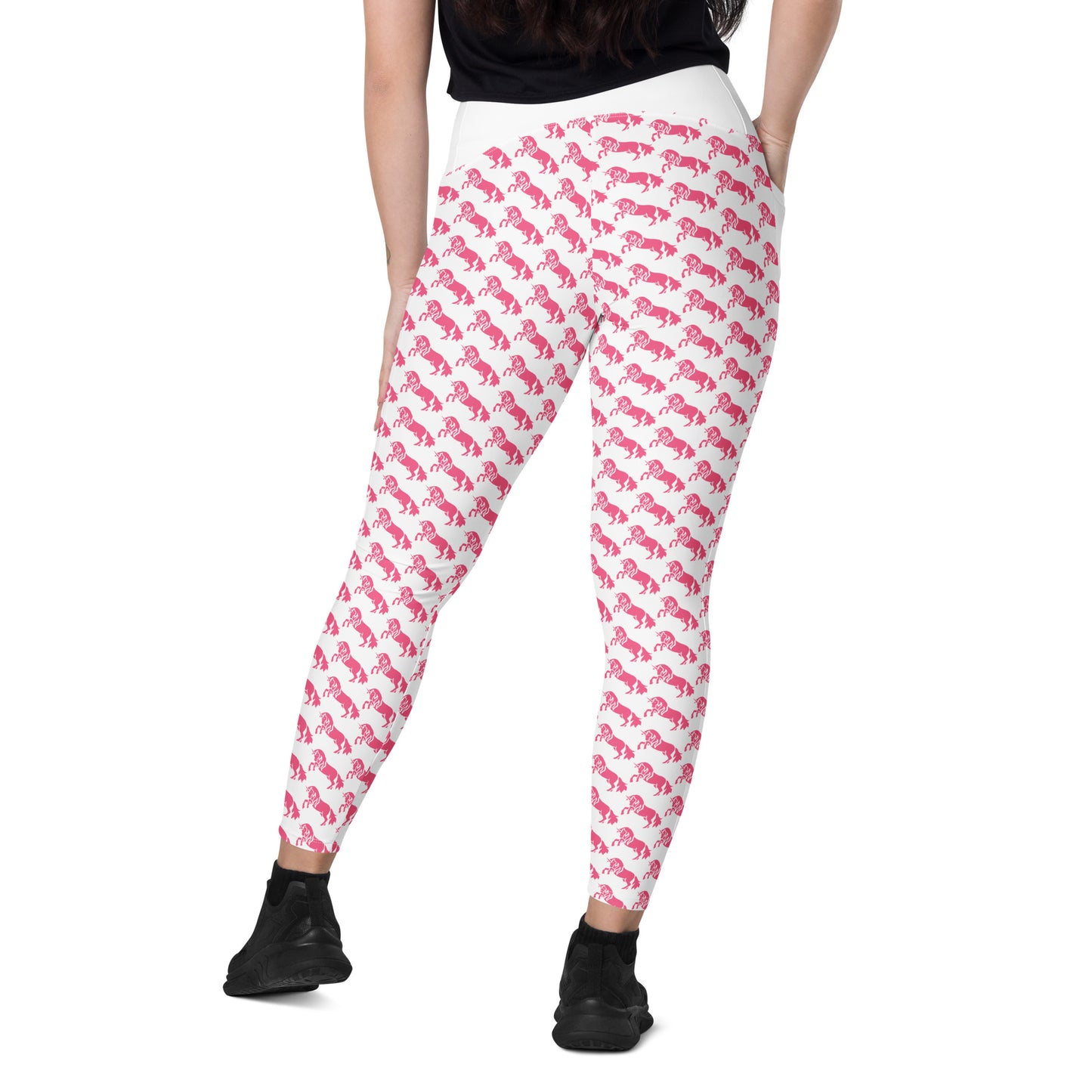 Pink Pony Leggings with pockets