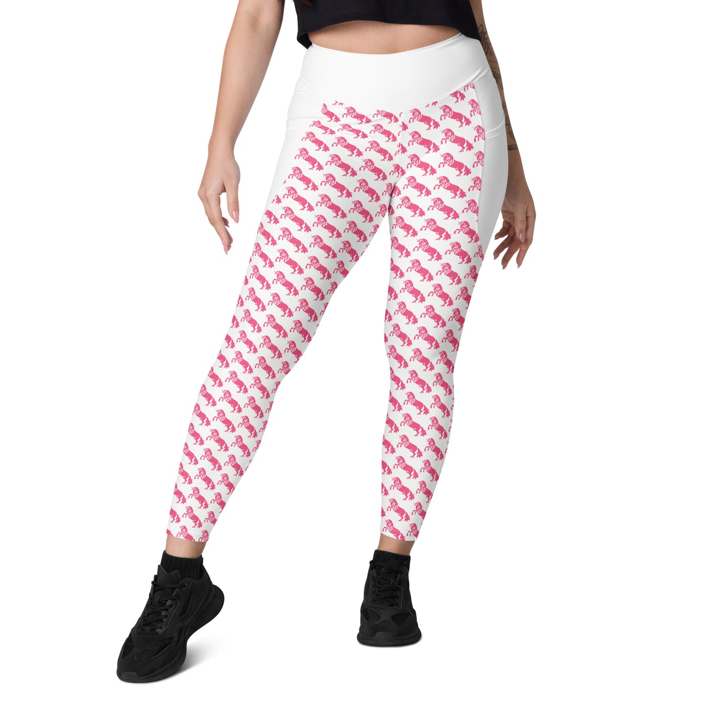 Pink Pony Leggings with pockets