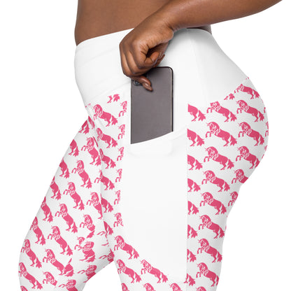 Pink Pony Leggings with pockets